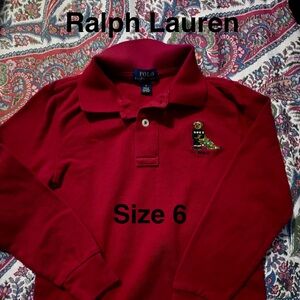 Polo by Ralph Lauren Kids Classic Red Polo Shirt